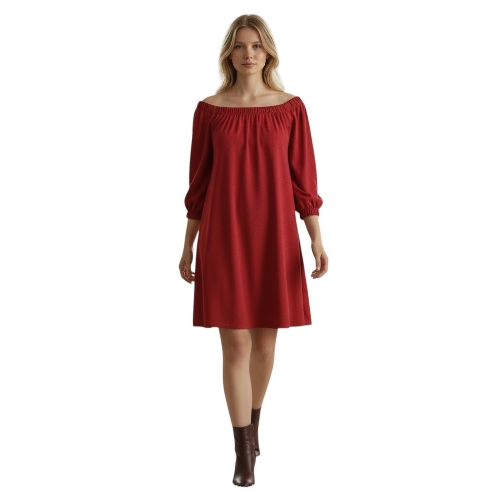 Alice And Olivia Desiree Off-the-shoulder Silk Dress Tunic Bohemian Size Small